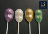 3540 Mask Faces Chocolate Candy Lollipop Mold